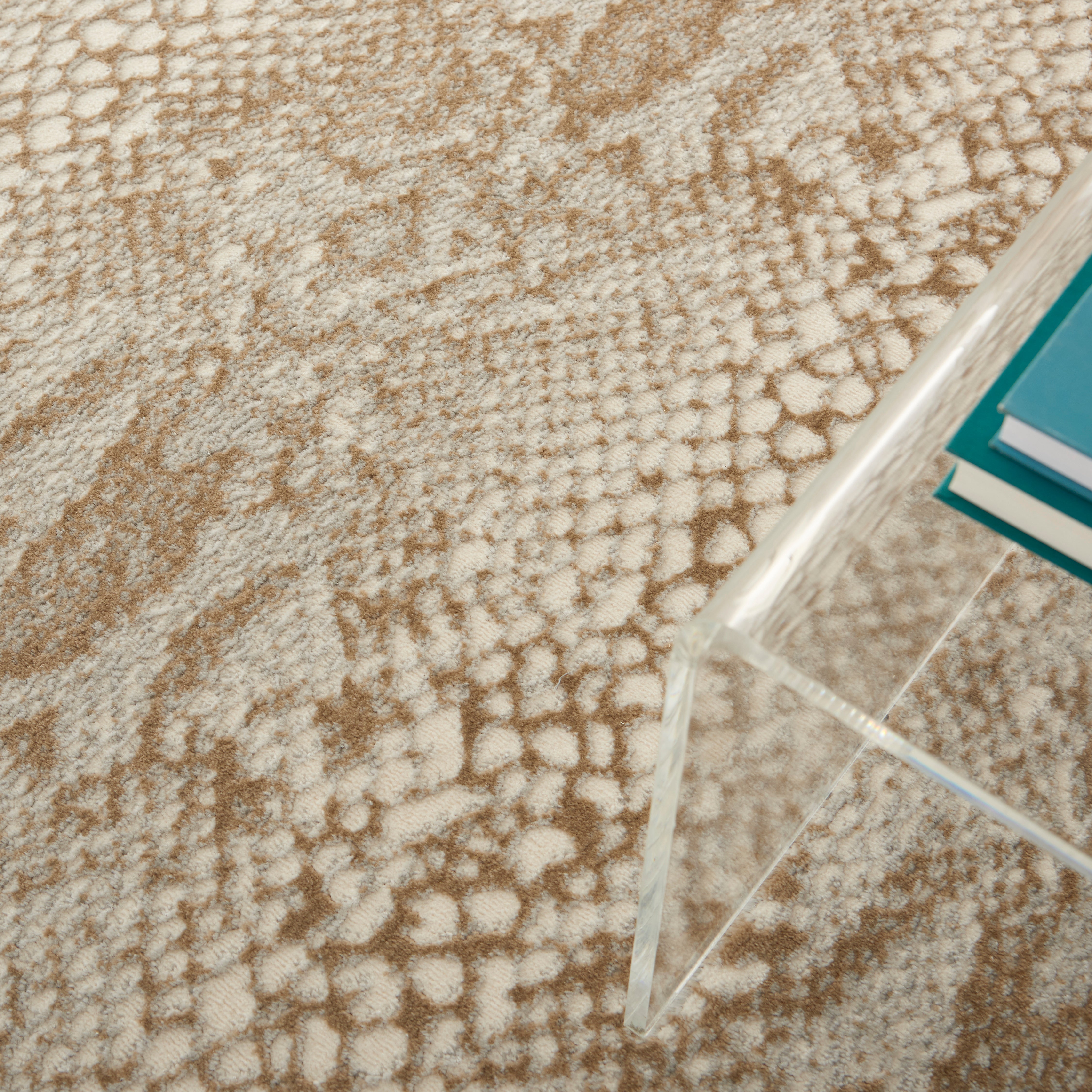 Nourison Solace SLA06 Ivory/Beige Large Rectangle Rug